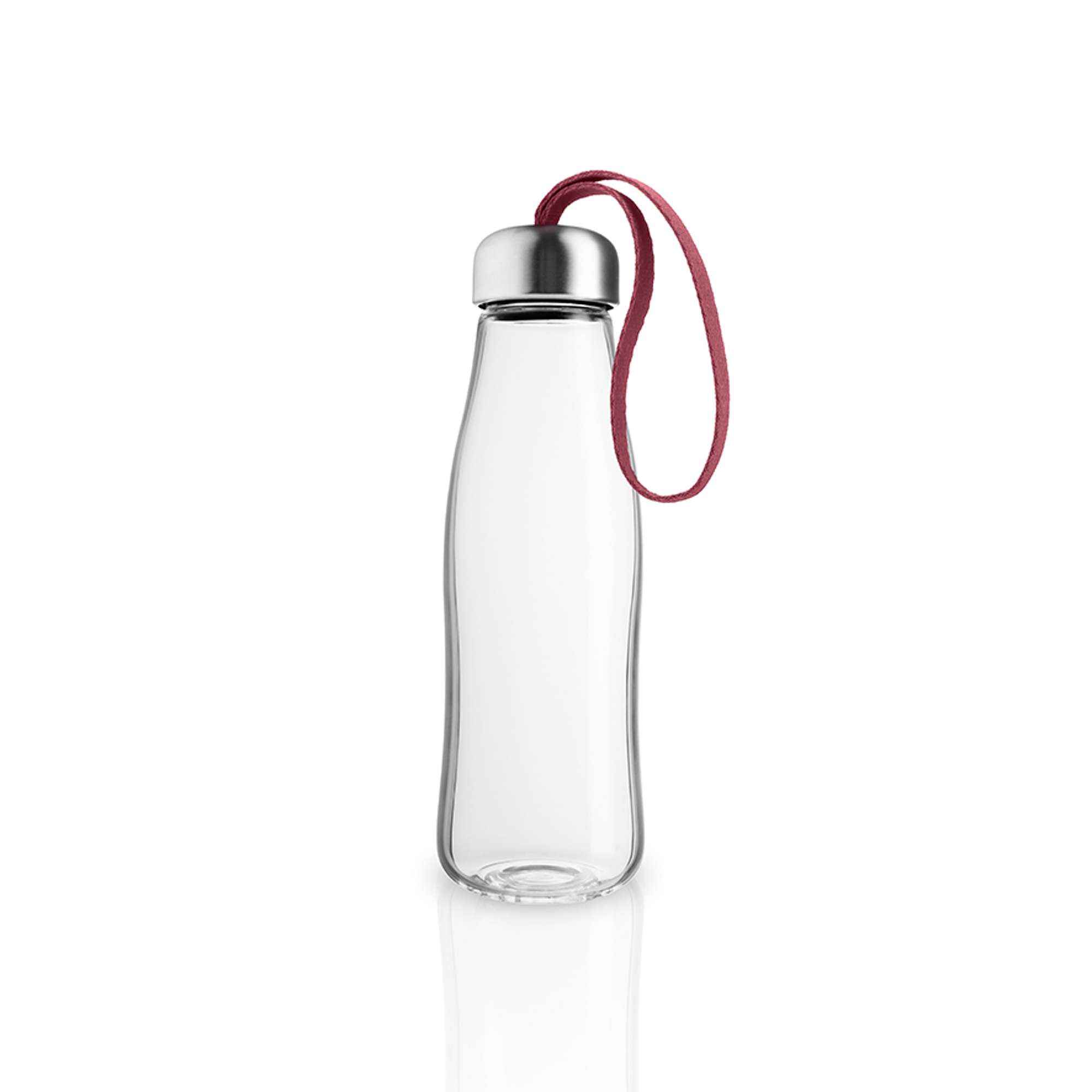 Glass drinking bottle - 0.5 liters - Pomegranate