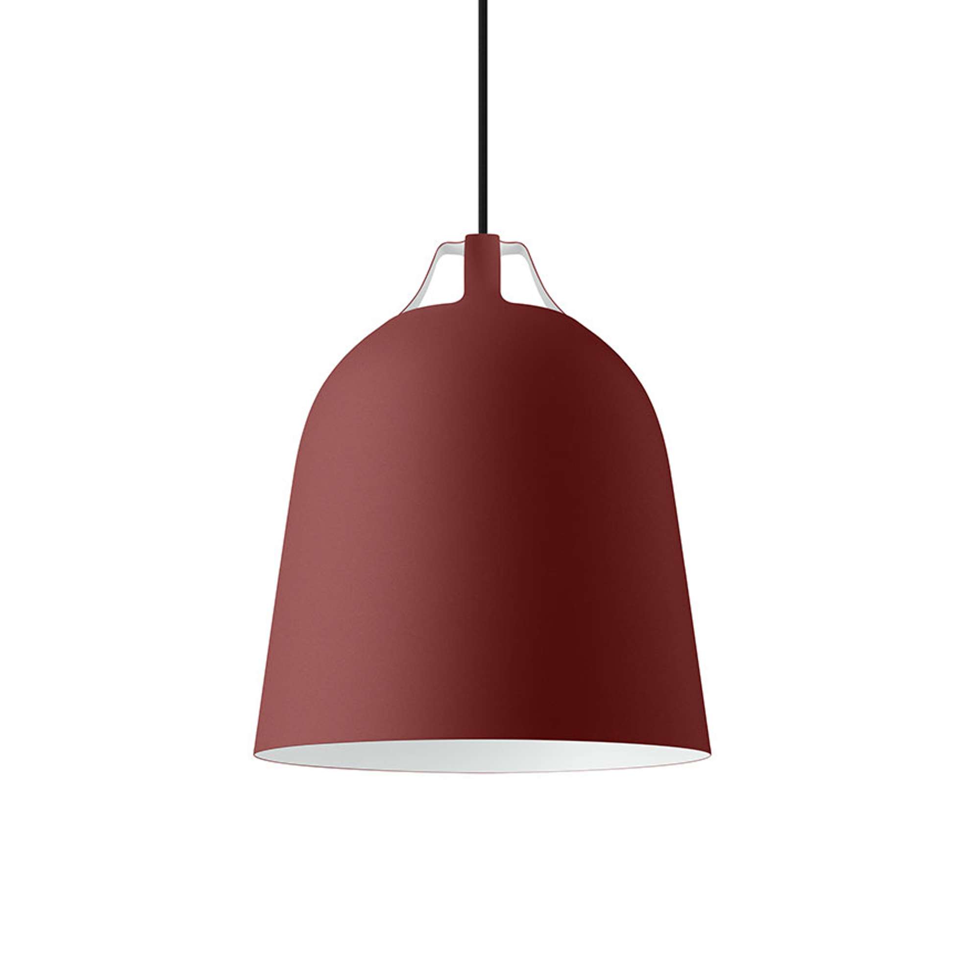 Clover pendant - Medium - Burgundy